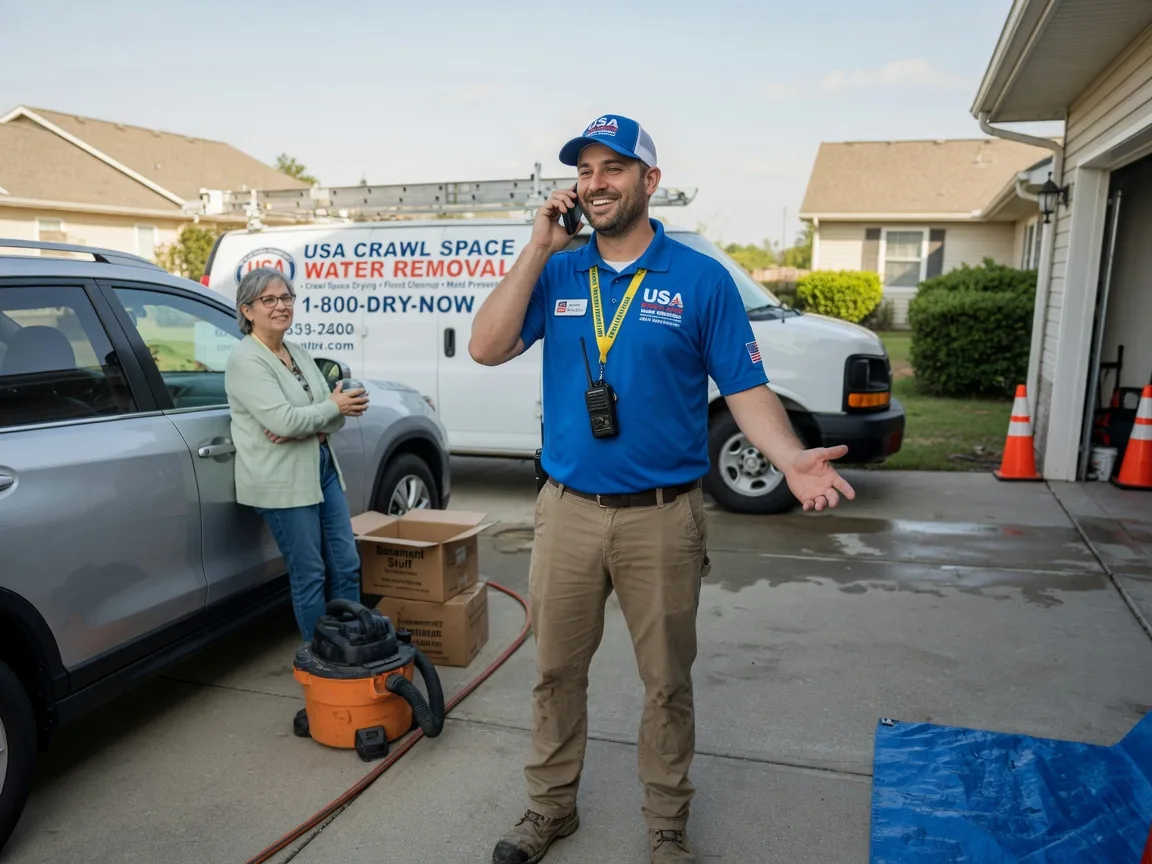 Crawl Space Water Removal Dowell, MD FAQs
